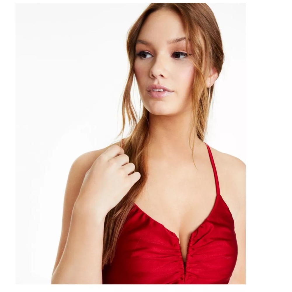 Red Prom Gown - Picture 2 of 5